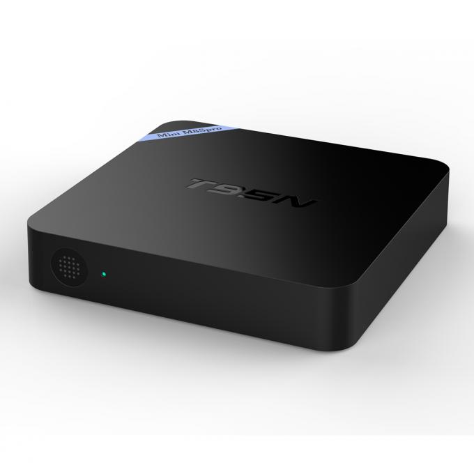 appui Bluetooth 5 de boîte de 100mbps Amlogic Android TV - matériel du noyau GPU