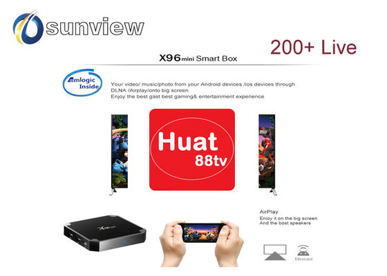 Chine Le HK Huat 88 canaux chauds de télévision à péage d'Iptv Apk, International de Huat88tv Apk fournisseur